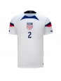 Förenta staterna Sergino Dest #2 Replika Hemmakläder VM 2022 Kortärmad